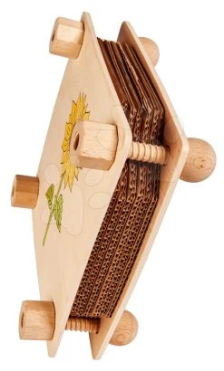 Set Spielhaus Der Freunde Von Smoby Mit Spielküche Und Vogelhäuschen Aus Holz Mit Herbarium Auf Blumen -Spielzeug Theater Verkäufe 100004587 c eichhorn leaf press