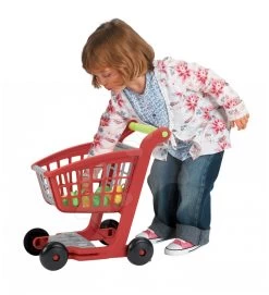 Set Häuschen Lovely Smoby Mit Küche Und Supermarkt Mit Einkaufswagen -Spielzeug Theater Verkäufe 1225 d ecoiffier nakupny vozik