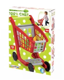 Set Häuschen Lovely Smoby Mit Küche Und Supermarkt Mit Einkaufswagen -Spielzeug Theater Verkäufe 1225 e ecoiffier nakupny vozik