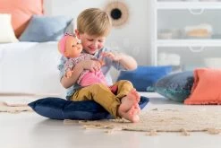 Set Spielhaus Der Freunde Von Smoby Mit Spielküche Und Laufrad Scooter Corolle Mit Einer Puppe In Einer Babytrage -Spielzeug Theater Verkäufe 130180 i corolle babika