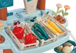 Set Häuschen Der Freunde Von Smoby Mit Küche Und Klingel Und Gemüsestand Bio 100% Chef 23 Set Häuschen Der Freunde Von Smoby Mit Küche Und Klingel Und Gemüsestand Bio 100% Chef -Spielzeug Theater Verkäufe 1690 c ecoiffier kuchynka