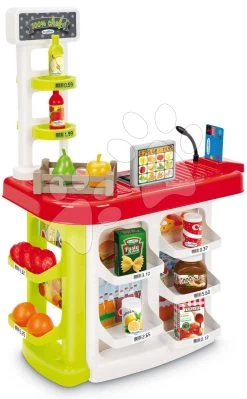 Set Häuschen Pretty Nature Smoby Mit Sommerküche Und Lebensmittelgeschäft Supershop Und Körbchen Ab 24 Monaten -Spielzeug Theater Verkäufe 1691 b ecoiffier obchod