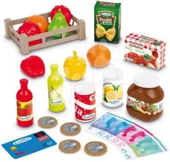Set Häuschen Pretty Nature Smoby Mit Sommerküche Und Lebensmittelgeschäft Supershop Und Körbchen Ab 24 Monaten -Spielzeug Theater Verkäufe 1691 c ecoiffier obchod