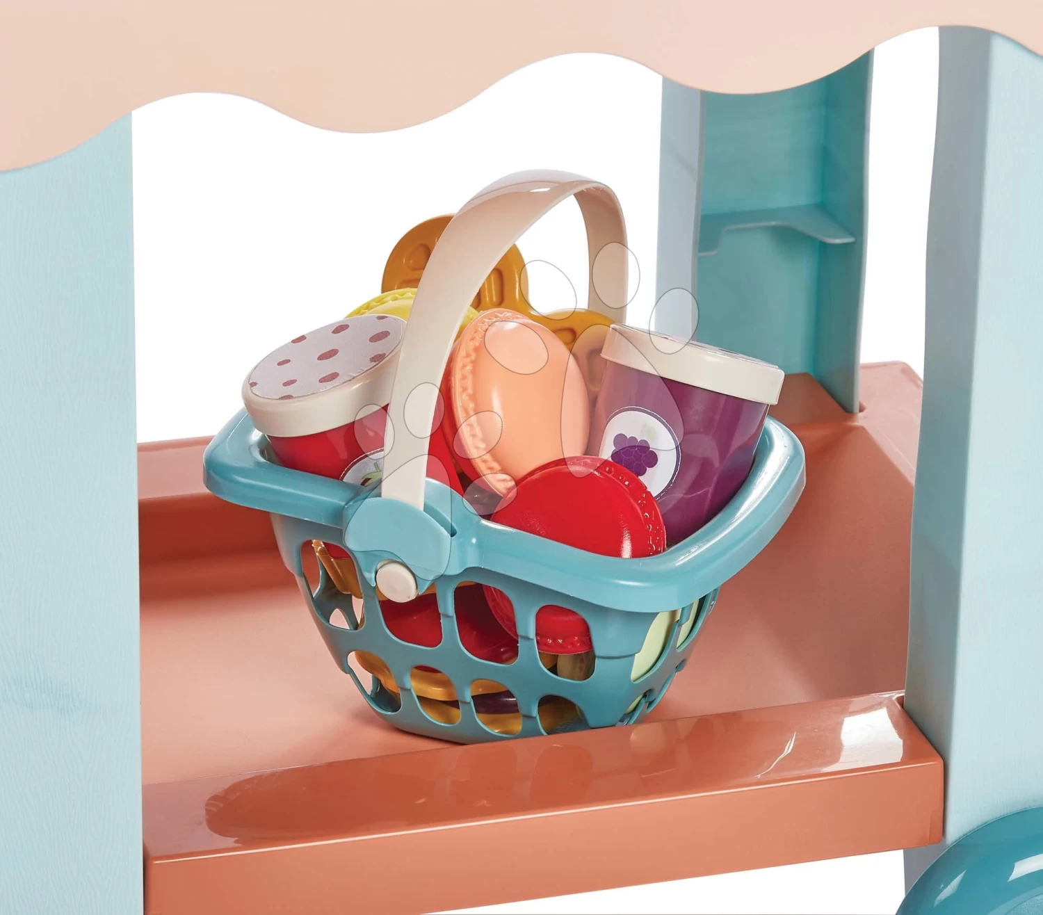 Set Häuschen Jura Lodge Smoby Mit Zwei Türen Und Wagen Mit Eis Und Burgern Ab 24 Monaten 5 Set Häuschen Jura Lodge Smoby Mit Zwei Türen Und Wagen Mit Eis Und Burgern Ab 24 Monaten – Bild 5