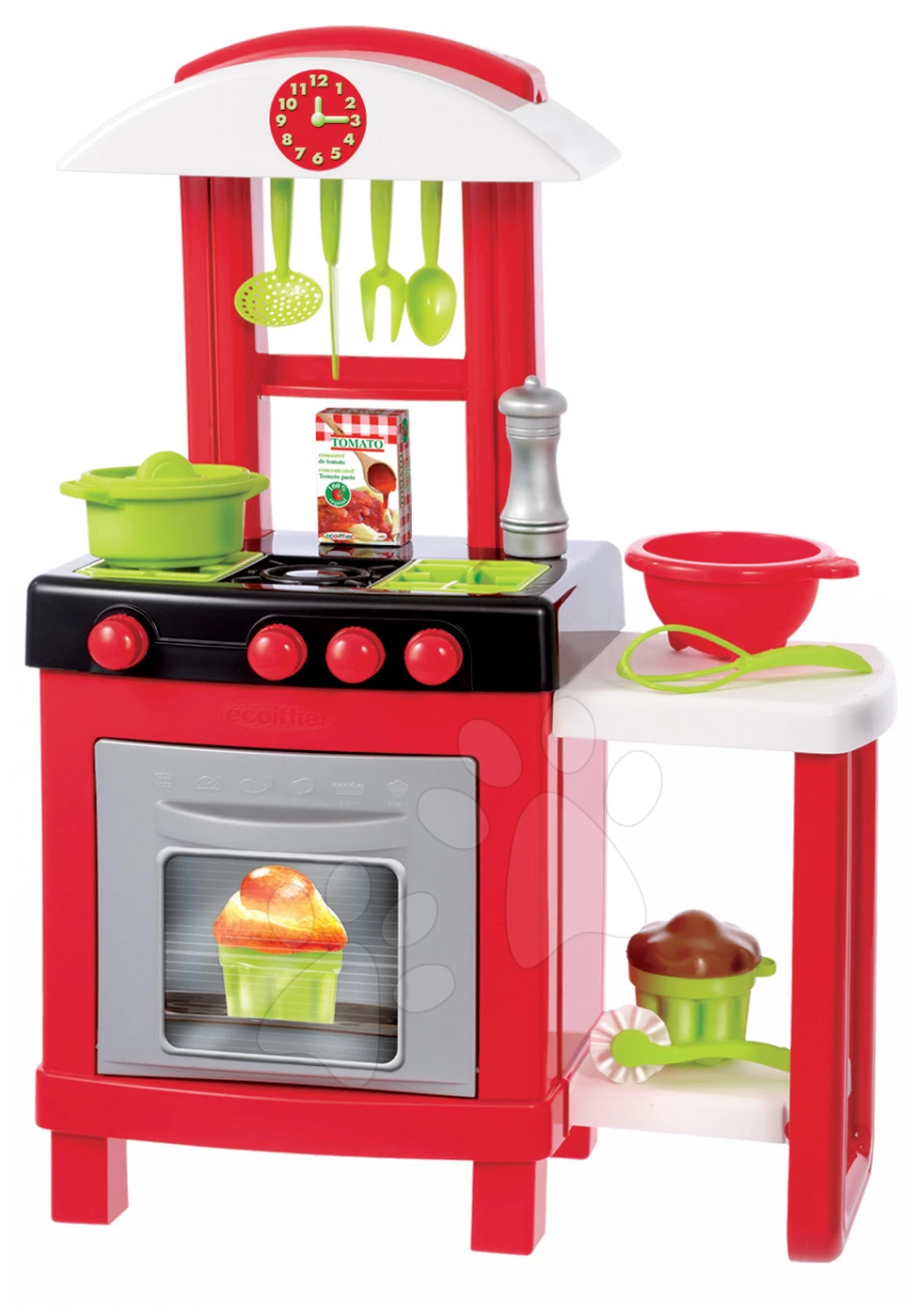 Set Häuschen Lovely Mit 3 Fenstern Und 2 Jalousien Smoby- Rot Und Küche100% Chef Pro Cook Mit Theke Und Zubehör Ab 2 Jahren 15 Set Häuschen Lovely Mit 3 Fenstern Und 2 Jalousien Smoby- Rot Und Küche100% Chef Pro Cook Mit Theke Und Zubehör Ab 2 Jahren – Bild 15