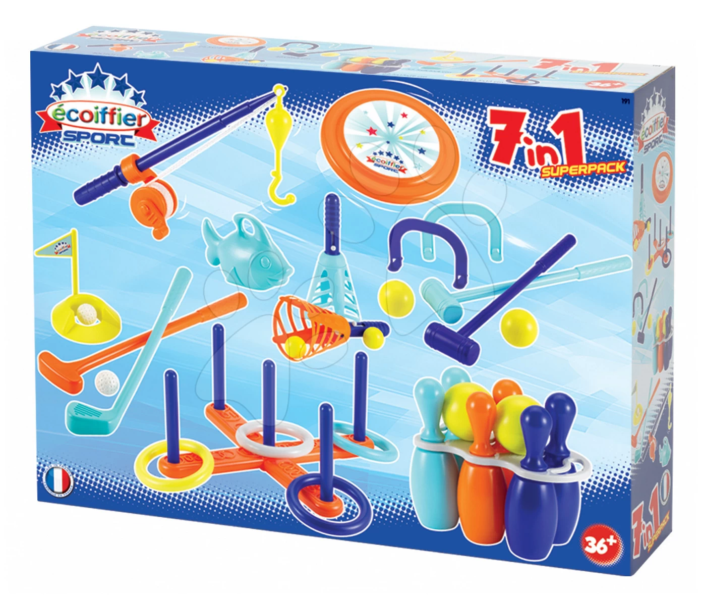 Set Häuschen Maison Neo Floralie Smoby Sportset Mit 7 Spielen Und Einer Dosenpyramide 8 Set Häuschen Maison Neo Floralie Smoby Sportset Mit 7 Spielen Und Einer Dosenpyramide – Bild 8