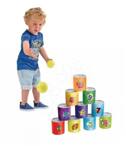 Set Häuschen Pretty Blue Smoby Mit Sommerküche Und Dosenpyramide 4 Stück Ab 24 Monaten -Spielzeug Theater Verkäufe 194 b ecoiffier pyramida