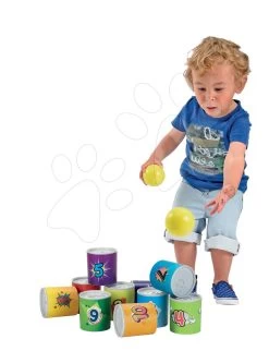 Set Häuschen Pretty Blue Smoby Mit Sommerküche Und Dosenpyramide 4 Stück Ab 24 Monaten -Spielzeug Theater Verkäufe 194 d ecoiffier pyramida