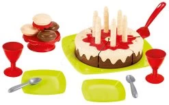 Set Häuschen Mit Gartenrestaurant Chef House DeLuxe Smoby Und Rutsche XL 230 Cm Mit Wolle Und Wasserdüse Und Geburtstagstorte -Spielzeug Theater Verkäufe 2513 a ecoiffier torta