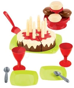 Set Häuschen Mit Gartenrestaurant Chef House DeLuxe Smoby Und Rutsche XL 230 Cm Mit Wolle Und Wasserdüse Und Geburtstagstorte -Spielzeug Theater Verkäufe 2513 b ecoiffier torta