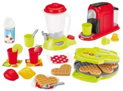 Set Häuschen My Neo House DeLuxe Smoby Mit Klingel, Tisch Und Waffeleisen Mit Mixer Kaffeemaschine Und Waffeln Ab 24 Monaten -Spielzeug Theater Verkäufe 2524 a ecoiffier kuchyna doplnky 4