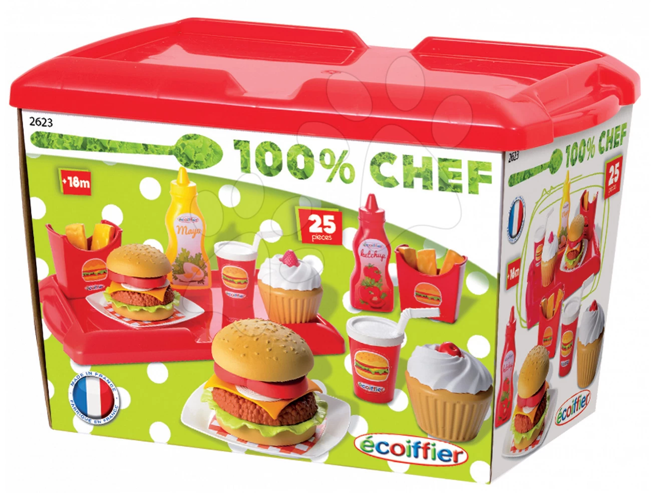 Set Häuschen Pretty Blue Smoby Mit Sommerküche Und Hamburger Mit Ketchup 100% Chef Mit 25 Zubehör Ab 24 Monaten 8 Set Häuschen Pretty Blue Smoby Mit Sommerküche Und Hamburger Mit Ketchup 100% Chef Mit 25 Zubehör Ab 24 Monaten – Bild 8
