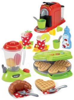 Set Häuschen Der Freunde Von Smoby Mit Vorgarten Und Waffeleisen Mit Mixer Kaffeemaschine Und Waffeln Mit 24 Zubehör 33 Set Häuschen Der Freunde Von Smoby Mit Vorgarten Und Waffeleisen Mit Mixer Kaffeemaschine Und Waffeln Mit 24 Zubehör -Spielzeug Theater Verkäufe 2624 g ecoiffier detsky vaflovac 1