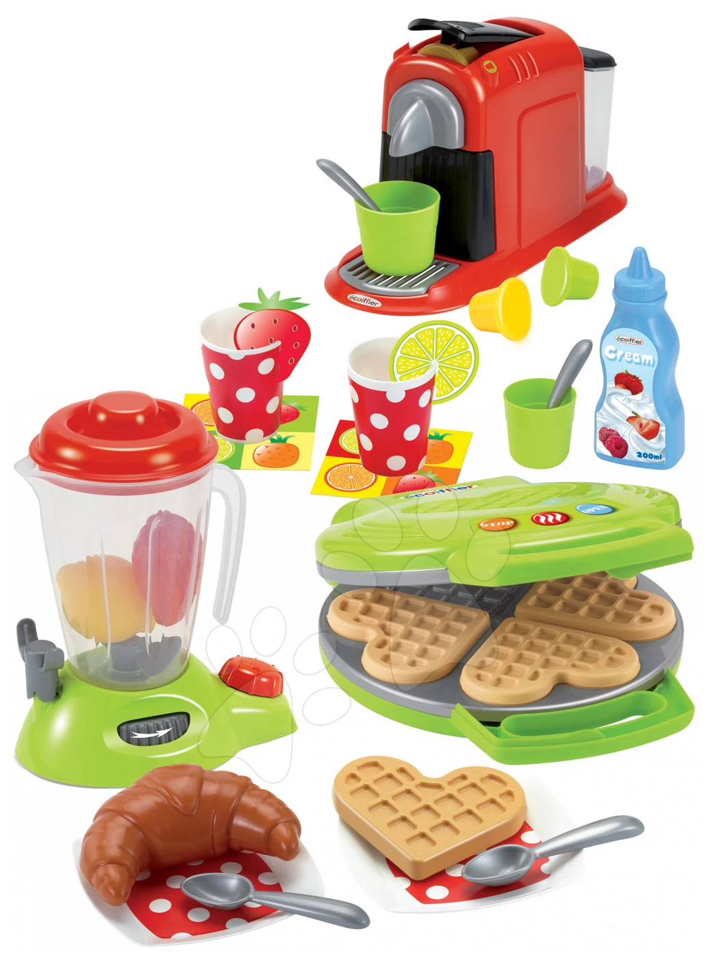 Set Häuschen Der Freunde Von Smoby Mit Vorgarten Und Waffeleisen Mit Mixer Kaffeemaschine Und Waffeln Mit 24 Zubehör 14 Set Häuschen Der Freunde Von Smoby Mit Vorgarten Und Waffeleisen Mit Mixer Kaffeemaschine Und Waffeln Mit 24 Zubehör – Bild 14