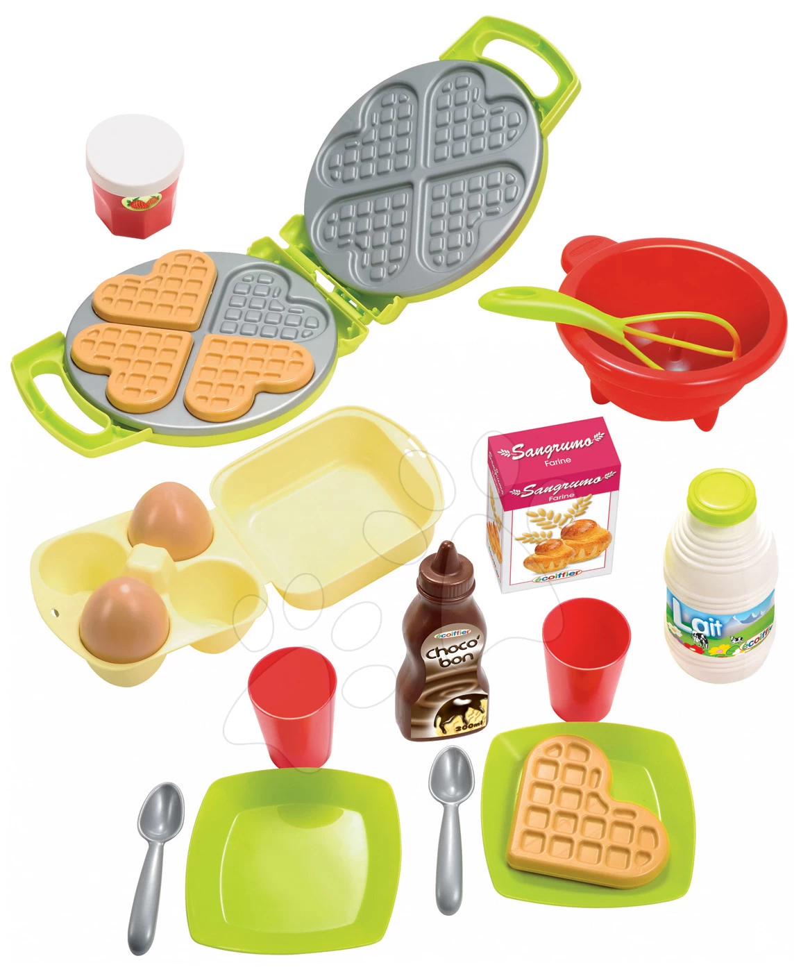 Set Häuschen Gärtner Neo Floralie Smoby Mit Küche Und Waffeleisen Mit Lebensmitteln 7 Set Häuschen Gärtner Neo Floralie Smoby Mit Küche Und Waffeleisen Mit Lebensmitteln – Bild 7