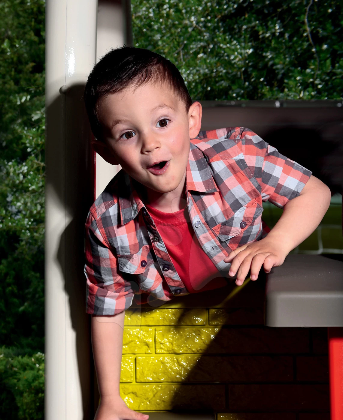 Set Häuschen Der Freunde Von Smoby Mit Vorgarten Und Spielzentrum Fun Center Mit Rutsche 19 Set Häuschen Der Freunde Von Smoby Mit Vorgarten Und Spielzentrum Fun Center Mit Rutsche – Bild 19