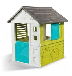 Set Häuschen Pretty Blue Smoby Und Multifunktionstisch Wasser & Sand 2in1 Ab 24 Monaten