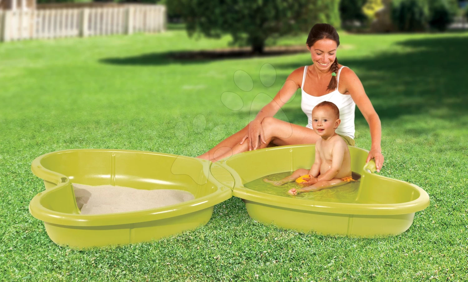 Set Domček Priateľov V Elegantných Farbách Friends House Evo Playhouse Smoby Rozšíriteľný S Pieskoviskom Motýľ A Hojdačkou Pes SM810204-13 7 Set Domček Priateľov V Elegantných Farbách Friends House Evo Playhouse Smoby Rozšíriteľný S Pieskoviskom Motýľ A Hojdačkou Pes SM810204-13 – Bild 7