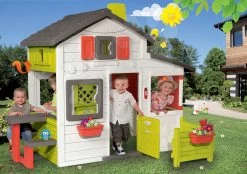 Set Häuschen Der Freunde Von Smoby Mit Vorgarten Und Wasserstraße AquaPlay Adventure Landmit Abenteuer 29 Set Häuschen Der Freunde Von Smoby Mit Vorgarten Und Wasserstraße AquaPlay Adventure Landmit Abenteuer -Spielzeug Theater Verkäufe 310209 d smoby domcek 11