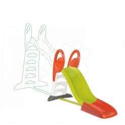 Set Häuschen Maison Neo Floralie Smoby Und Rutsche Toboggan Super Megagliss 2v1 -Spielzeug Theater Verkäufe 310260 d smoby smyklavka 1