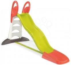 Set Häuschen Neo Jura Lodge Smoby Mit Zwei Türen Und Einer Rutsche Toboggan XL Mit Einer Länge Von 2,3 M Und Einer Doppelwelle Ab 24 M -Spielzeug Theater Verkäufe 310261 a smoby smyklavka