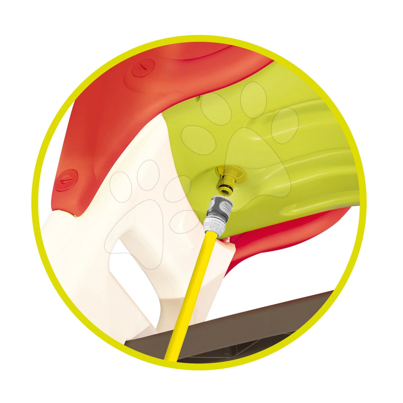 Set Rutsche Toboggan XL Smoby Mit Wasser Länge 230 Cm Und Häusschen Gärtner Floralie Mit Klingel, Spielküche Und Garten 310261-8B 10 Set Rutsche Toboggan XL Smoby Mit Wasser Länge 230 Cm Und Häusschen Gärtner Floralie Mit Klingel, Spielküche Und Garten 310261-8B – Bild 10