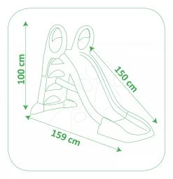 Set Häuschen Gärtner Neo Floralie Smoby Mit Küche Und Rutsche Toboggan KS Mit Wasser Länge 1,5 M -Spielzeug Theater Verkäufe 310269 e smoby smyklavka 1