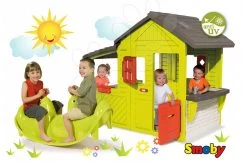 Set Häuschen Gärtner Maison Neo Floralie Smoby Und Schaukel Hund Doppelseitig 36 Set Häuschen Gärtner Maison Neo Floralie Smoby Und Schaukel Hund Doppelseitig -Spielzeug Theater Verkäufe 310300 2 b smoby set