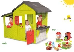 Set Häuschen Gärtner Neo Floralie Smoby Mit Küche Und Waffeleisen Mit Mixer, Kaffeemaschine Und Waffeln 33 Set Häuschen Gärtner Neo Floralie Smoby Mit Küche Und Waffeleisen Mit Mixer, Kaffeemaschine Und Waffeln -Spielzeug Theater Verkäufe 310300set 14 smoby set