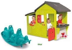 Set Häuschen Gärtner Maison Neo Floralie Smoby Und Schaukel Hund Doppelseitig 38 Set Häuschen Gärtner Maison Neo Floralie Smoby Und Schaukel Hund Doppelseitig -Spielzeug Theater Verkäufe 310300set 2 smoby set 2