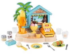Set Häuschen My Neo House DeLuxe Smoby Mit Klingel Und 2 Türen Und Laufrad Mit Gummirädern Und Einem Eimer Eis Ab 24 Monaten -Spielzeug Theater Verkäufe 310545 a smoby bar