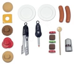 Set Häuschen Auf Säulen Pilings House Smoby Mit 1,5 M Rutsche Und Küche Barbecue Grill Mit Zubehör Ab 24 Monaten -Spielzeug Theater Verkäufe 312001 c smoby grill