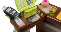 Spielhaus, Natur My New House Smoby Erweiterbar Mit Sitzgelegenheiten In Bio Café Und Spielküche Ab 24 Monaten -Spielzeug Theater Verkäufe 350214 d smoby coffee house