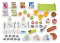 Häuschen Neo Friends House DeLuxe Smoby Mit Bio-Café Und Küche Mit Essbereich Unter Sonnenschirmen -Spielzeug Theater Verkäufe 350214 f smoby coffee house 1