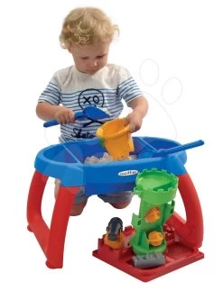 Set Häuschen Smobys Freunde Mit Küche Und Klingel Schubkarren- Set Mit Mäher Und Sandkasten Tisch -Spielzeug Theater Verkäufe 4600 c ecoiffier pieskovisko 2