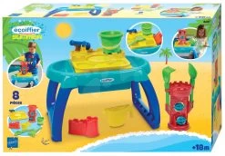 Set Häuschen Pretty Blue Smoby Mit Sommerküche Und Sandkasten, Wassertisch Und Sand Mit Zubehör Ab 24 Monaten -Spielzeug Theater Verkäufe 4601 c ecoiffier stol