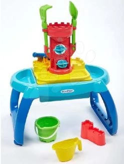 Set Häuschen Pretty Blue Smoby Mit Sommerküche Und Sandkasten, Wassertisch Und Sand Mit Zubehör Ab 24 Monaten -Spielzeug Theater Verkäufe 4601 d ecoiffier stol 1