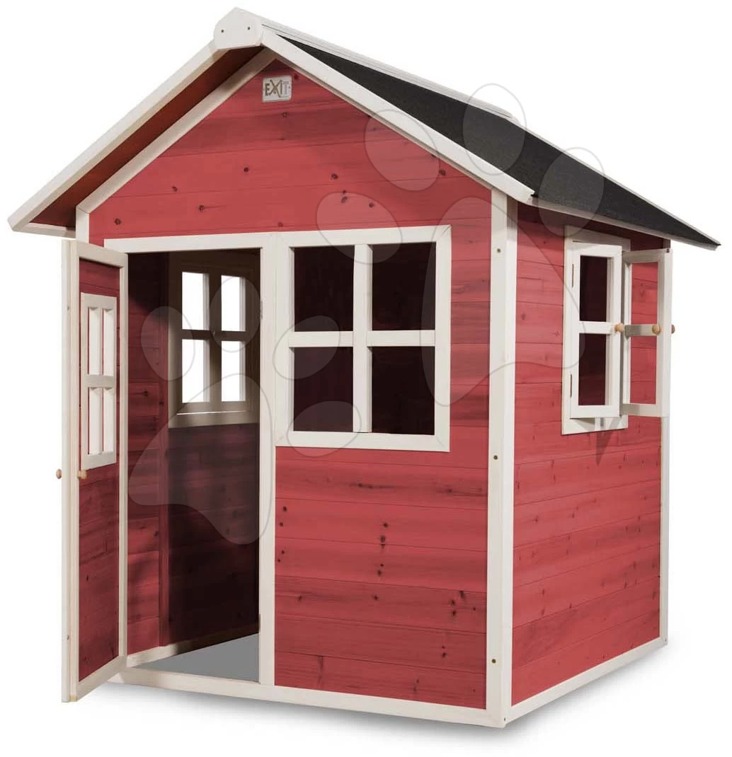 EXIT TOYS EXIT Loft 100 Holzspielhaus - Rot
