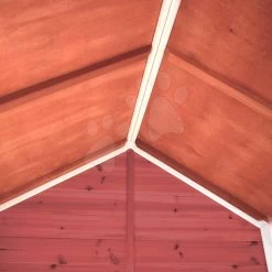 EXIT TOYS EXIT Loft 100 Holzspielhaus - Rot -Spielzeug Theater Verkäufe 50010300 h exittoys domcek