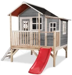 EXIT TOYS EXIT Loft 350 Holzspielhaus - Grau