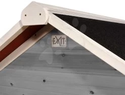 EXIT TOYS EXIT Loft 350 Holzspielhaus - Grau -Spielzeug Theater Verkäufe 50041400 g exittoys domcek