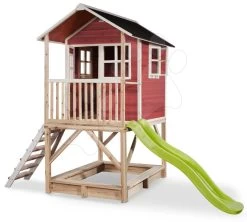 EXIT TOYS EXIT Loft 500 Holzspielhaus - Rot