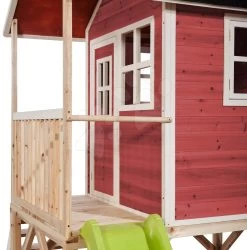 EXIT TOYS EXIT Loft 500 Holzspielhaus - Rot 10 EXIT TOYS EXIT Loft 500 Holzspielhaus - Rot -Spielzeug Theater Verkäufe 50052300 d exittoys domcek