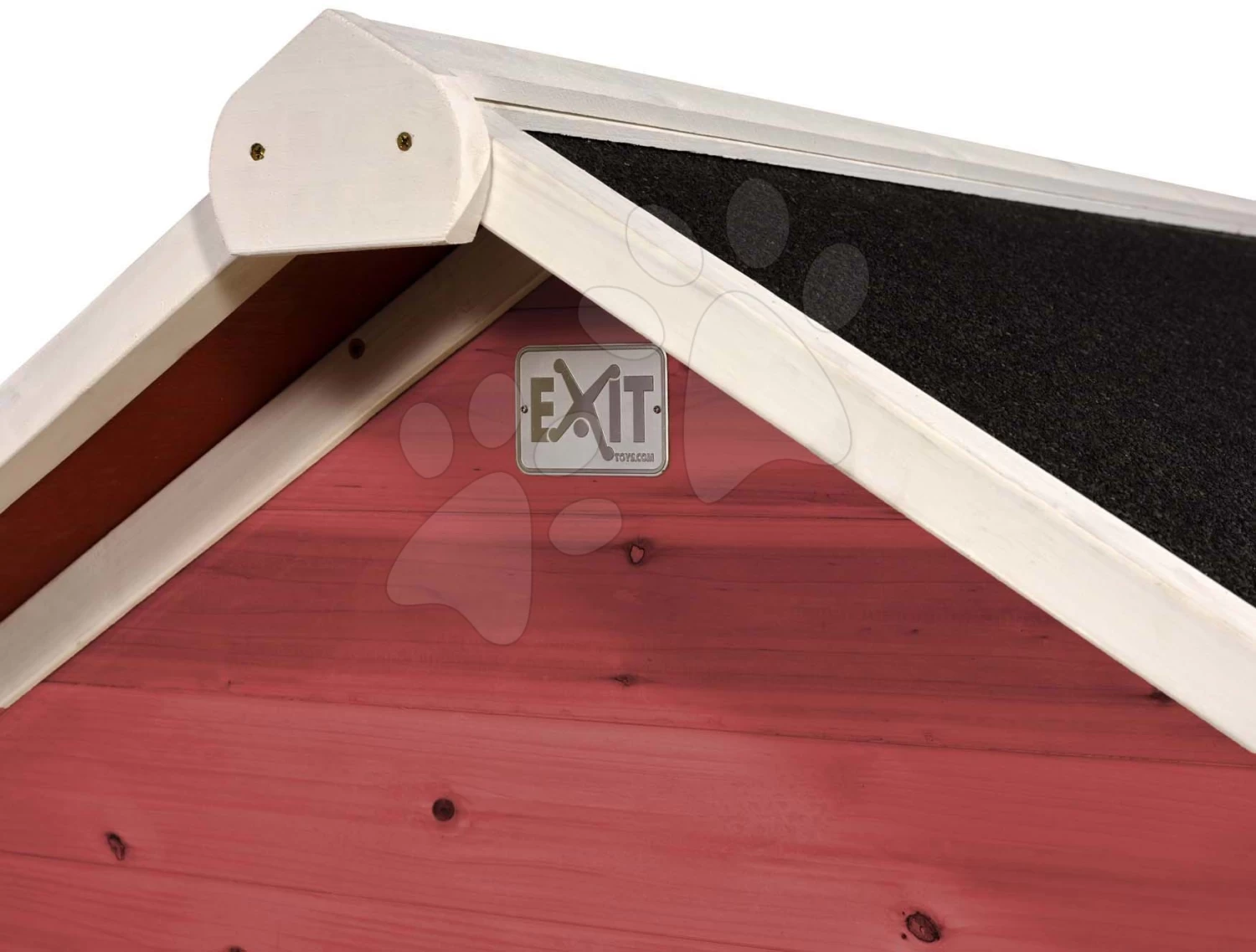 EXIT TOYS EXIT Loft 500 Holzspielhaus - Rot 5 EXIT TOYS EXIT Loft 500 Holzspielhaus - Rot – Bild 5