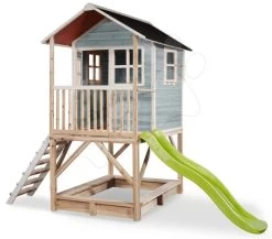 EXIT TOYS EXIT Loft 500 Holzspielhaus - Blau