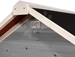 EXIT TOYS EXIT Loft 550 Holzspielhaus - Grau -Spielzeug Theater Verkäufe 50062400 g exittoys domcek