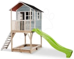EXIT TOYS EXIT Loft 700 Holzspielhaus - Blau