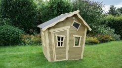 EXIT TOYS EXIT Crooky 100 Holzspielhaus - Graubeige