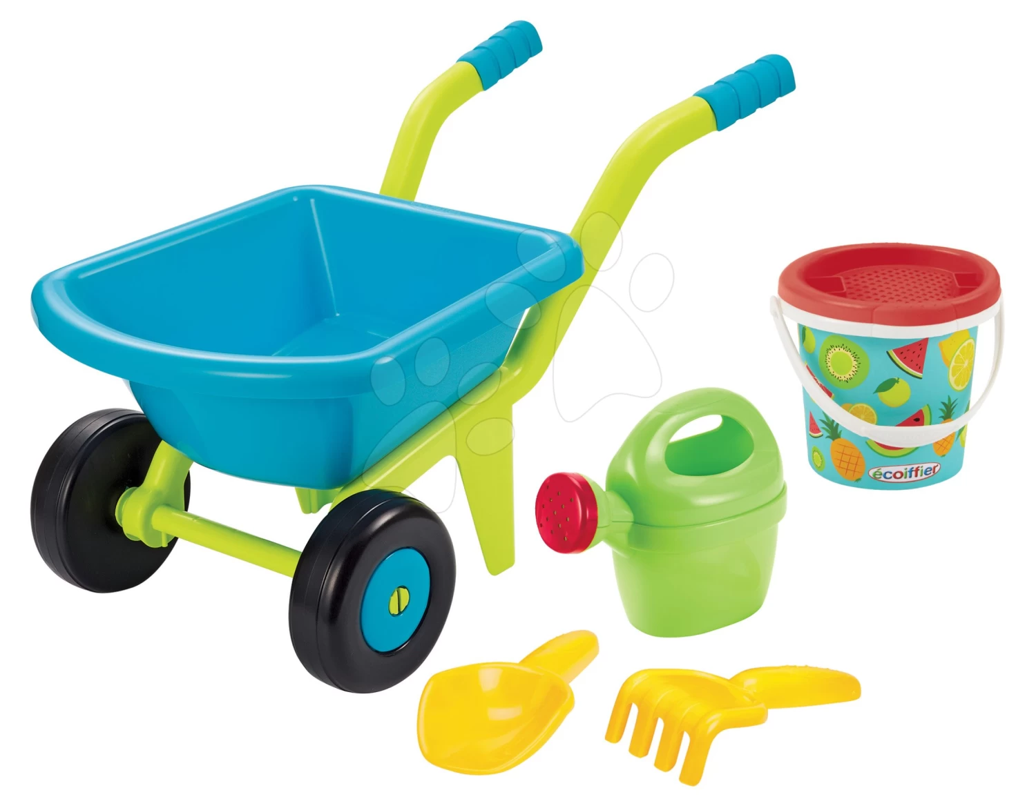 Set Häuschen Smobys Freunde Mit Vorgarten Und Schubkarren Mit Eimer Und Rasenmäher 6 Set Häuschen Smobys Freunde Mit Vorgarten Und Schubkarren Mit Eimer Und Rasenmäher – Bild 6