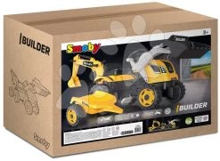 Set Häuschen Pretty Nature Smoby Mit Sommerküche Und Trettraktor Builder Max Bauarbeiter Ab 24 Mon -Spielzeug Theater Verkäufe 710304 g smoby traktor